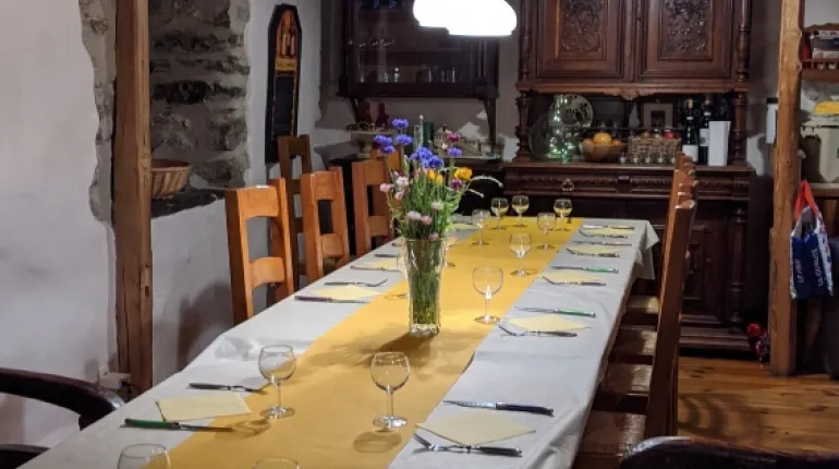 Dining room Grange de Bâa Hautes Pyrénées